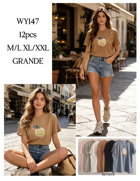 Locker sitzendes T-Shirt Ein Traum