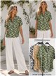 Camicetta fluida con stampa boho