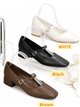 Zapato mercedita de tacón bajo