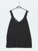 Top in pizzo taglia grande