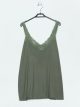 Top in pizzo taglia grande