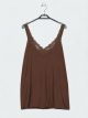 Top in pizzo taglia grande