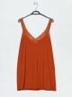 Top in pizzo taglia grande