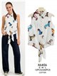 Camisa sin mangas con estampado perro salchicha