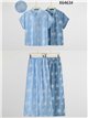 Set aus bedrucktem Hemd und Hose