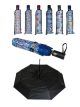 Paraguas automático plegable estampado mosaico