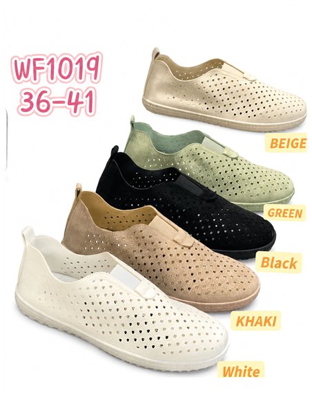 Zapatilla calada efecto ante slip on
