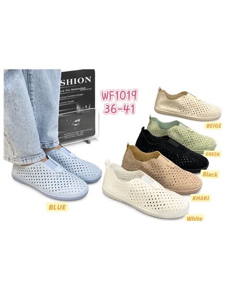 Zapatilla calada efecto ante slip on