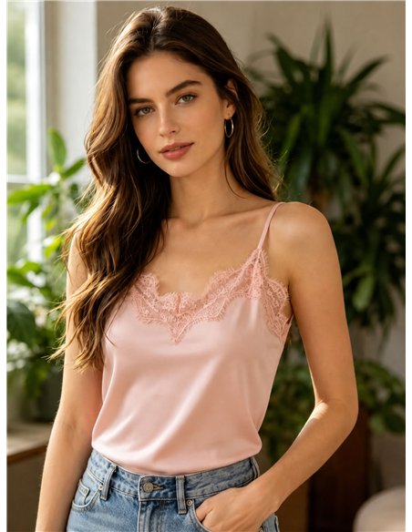 Top in pizzo per lingerie