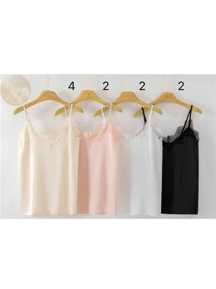 Top in pizzo per lingerie