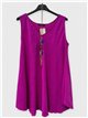 Top evasé con collar