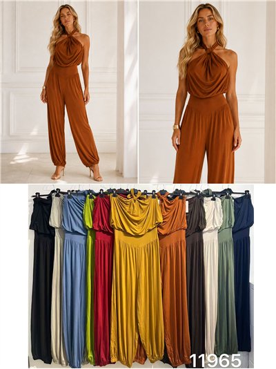Mono largo cuello halter 2