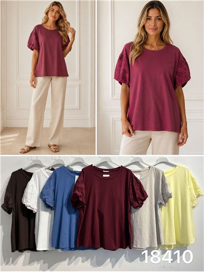 Blusa manga bordada 2