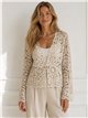 Chaqueta corta de crochet