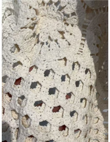 Chaqueta corta de crochet