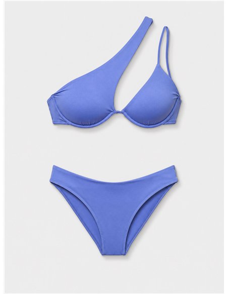 Conjunto bikini asimétrico de un hombro
