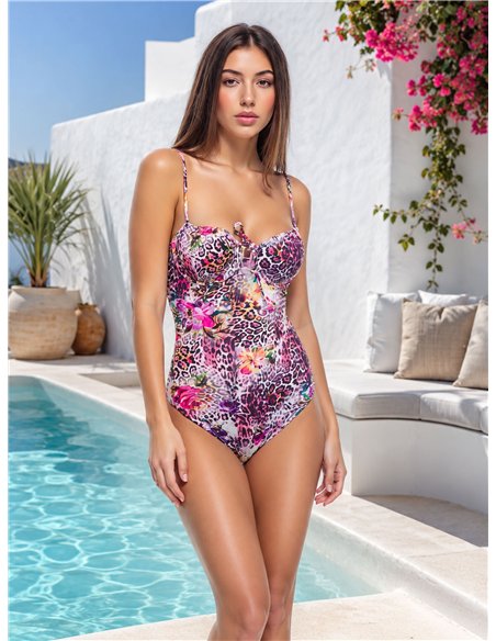 Bañador estampado animal
