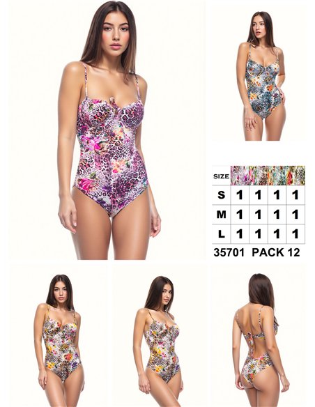Bañador estampado animal
