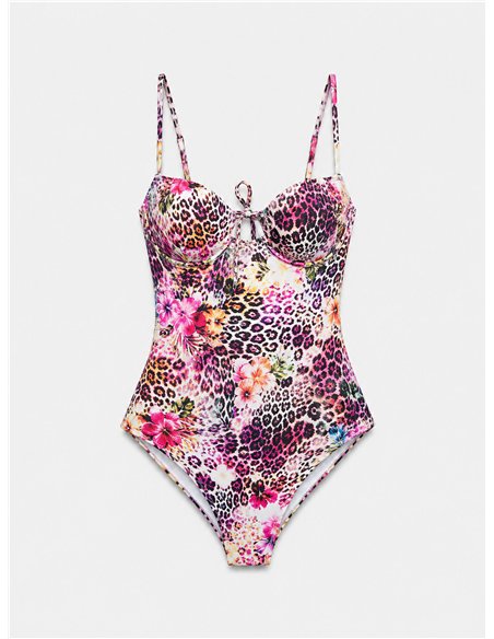 Bañador estampado animal
