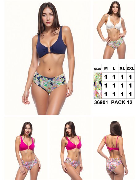 Conjunto bikini estampado