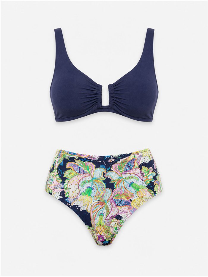 Conjunto bikini estampado