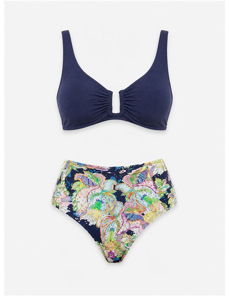 Conjunto bikini estampado