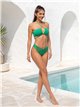 Conjunto bikini bandeau con tiras