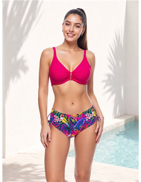 Conjunto bikini tropical talla grande