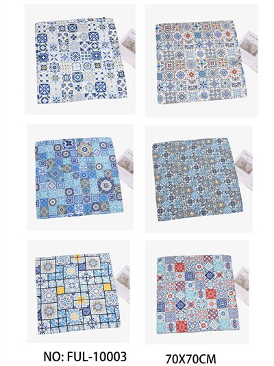 Pañuelo satinado mosaicos 2