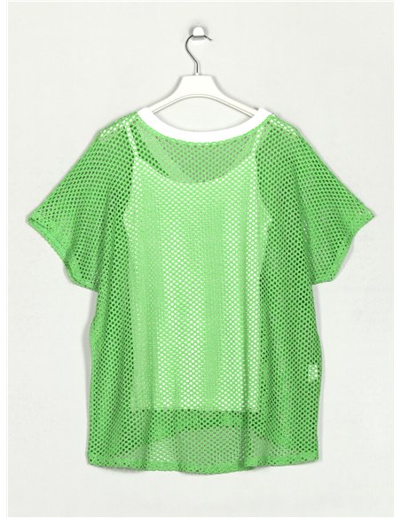 Jersey amplio calado + top