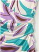 Vestido floral frunces