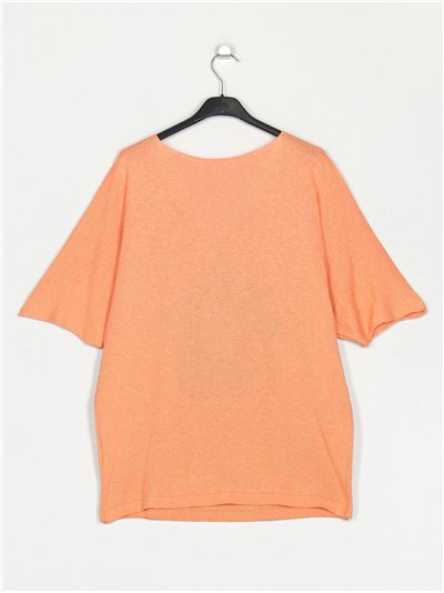 Maglione oversize a fantasia floreale 2