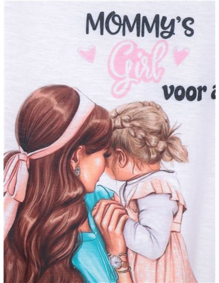 Camiseta amplia estampada