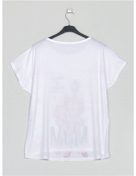 T-shirt oversize stampata