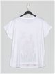 T-shirt oversize stampata