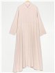 Vestido camisero maxi