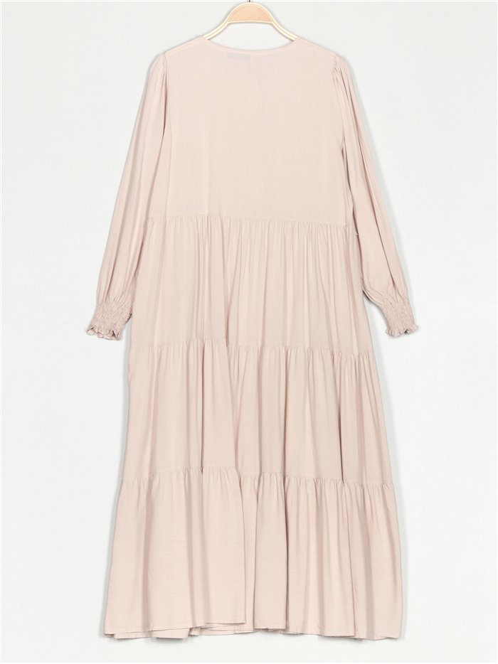Vestido largo vuelo