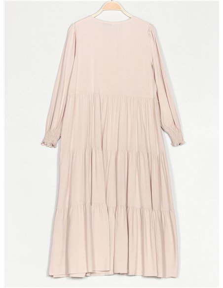 Vestido largo vuelo