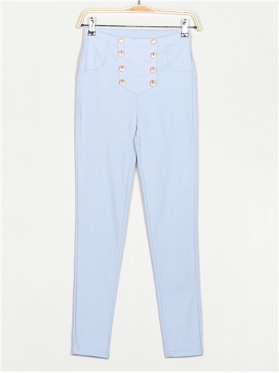 Pantalón superskinny tiro alto