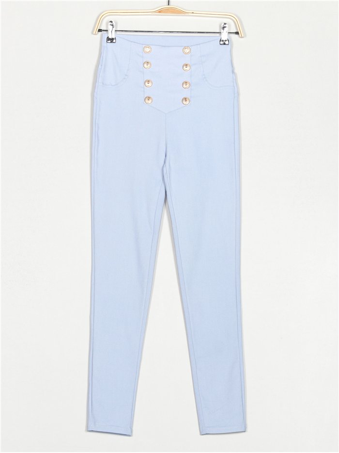 Pantalón superskinny tiro alto