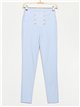 Pantalón superskinny tiro alto