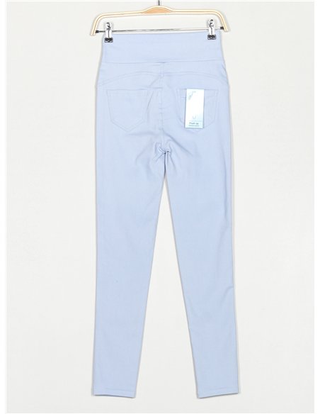 Pantalón superskinny tiro alto