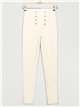 Pantalón superskinny tiro alto