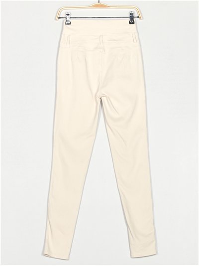 Pantalón superskinny botones 2