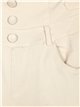 Pantalón superskinny botones