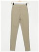 Pantalon super skinny à boutons