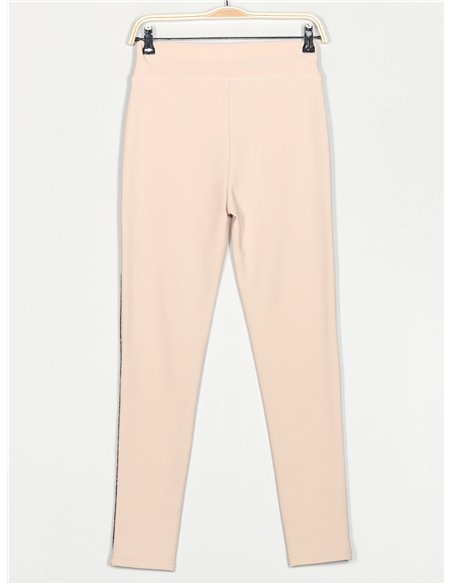 Pantalón elástico strass
