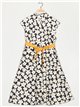 Vestido camisero floral