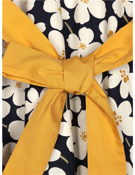 Vestido camisero floral