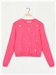 Jersey florecitas bordadas